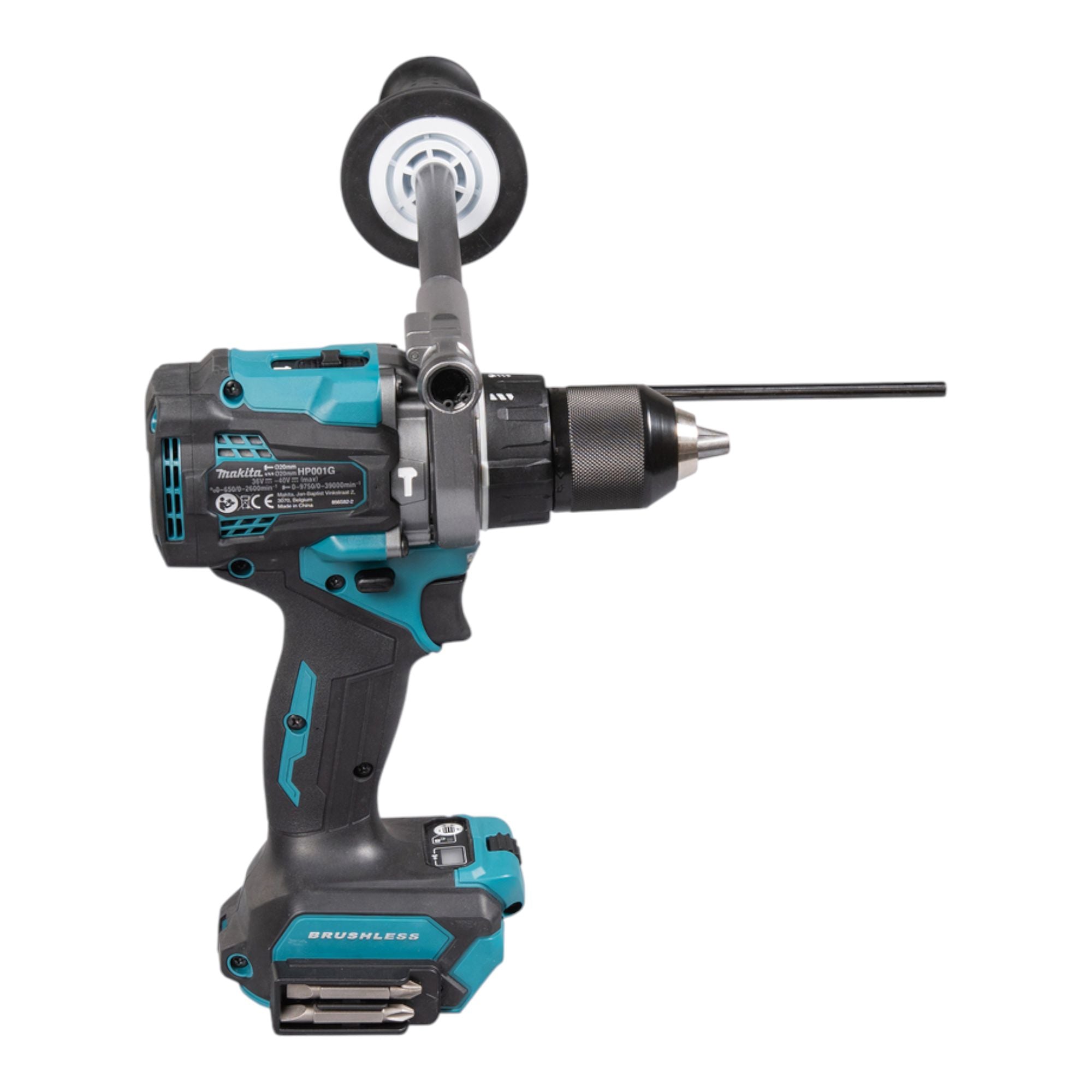 Makita HP 001 GU101 Akku Schlagbohrschrauber 40 V max 140 Nm Brushless 1x Akku 4 0 Ah Ladegeraet 4 - toolbrothers