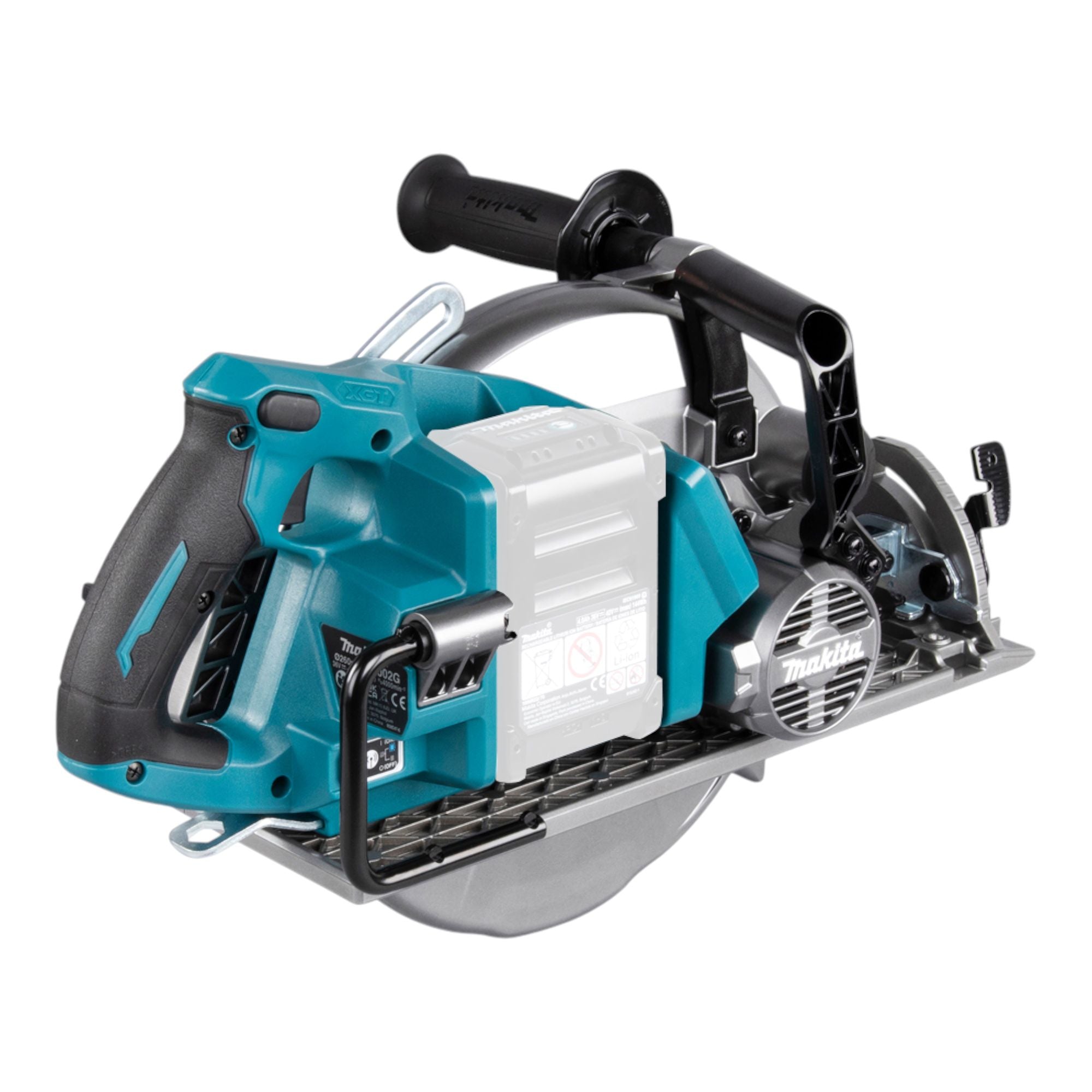 Makita RS 002 GU201 Akku Handkreissaege 40 V max 260 mm Brushless 2x Akku 4 0 Ah Ladegeraet 2 - toolbrothers