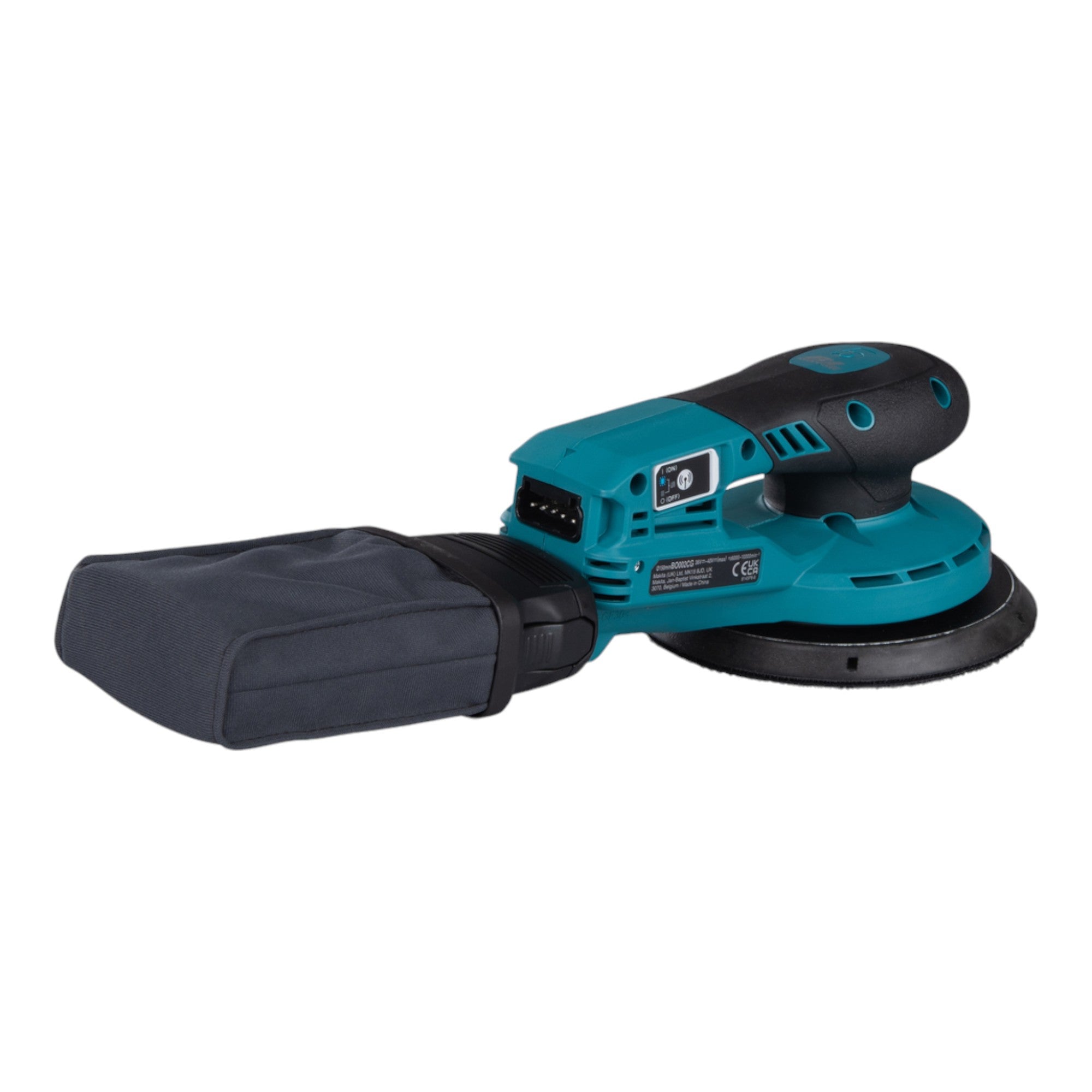Makita BO 002 CGU101 Akku Exzenterschleifer 40 V max 150 mm 5 0 mm Hub Brushless 1x Akku 4 0 Ah Makpac ohne Ladegeraet 2 - toolbrothers