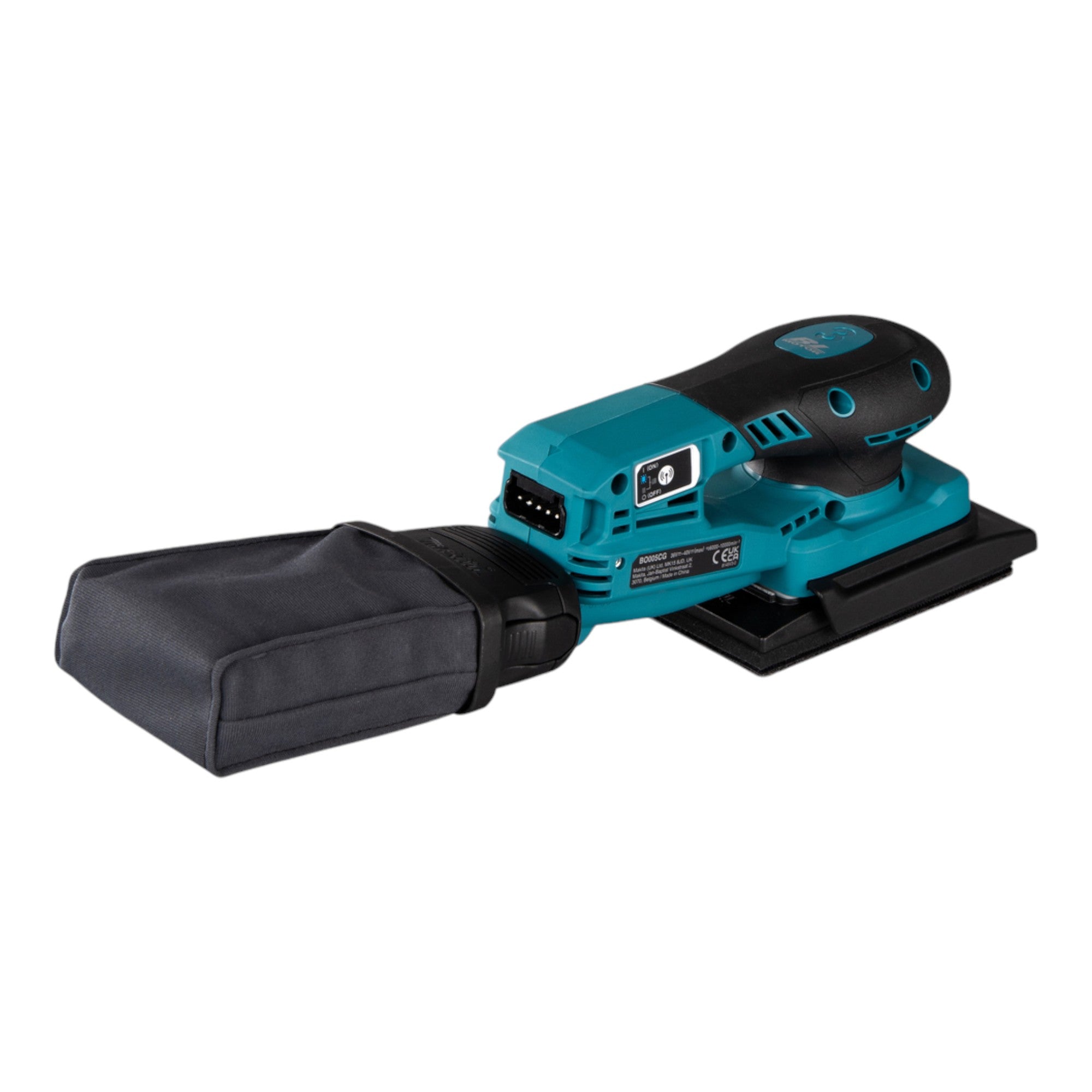 Makita BO 005 CGU201 Akku Schwingschleifer 40 V max 80 x 130 mm 3 0 mm Hub Brushless 2x Akku 4 0 Ah Ladegeraet 2 - toolbrothers