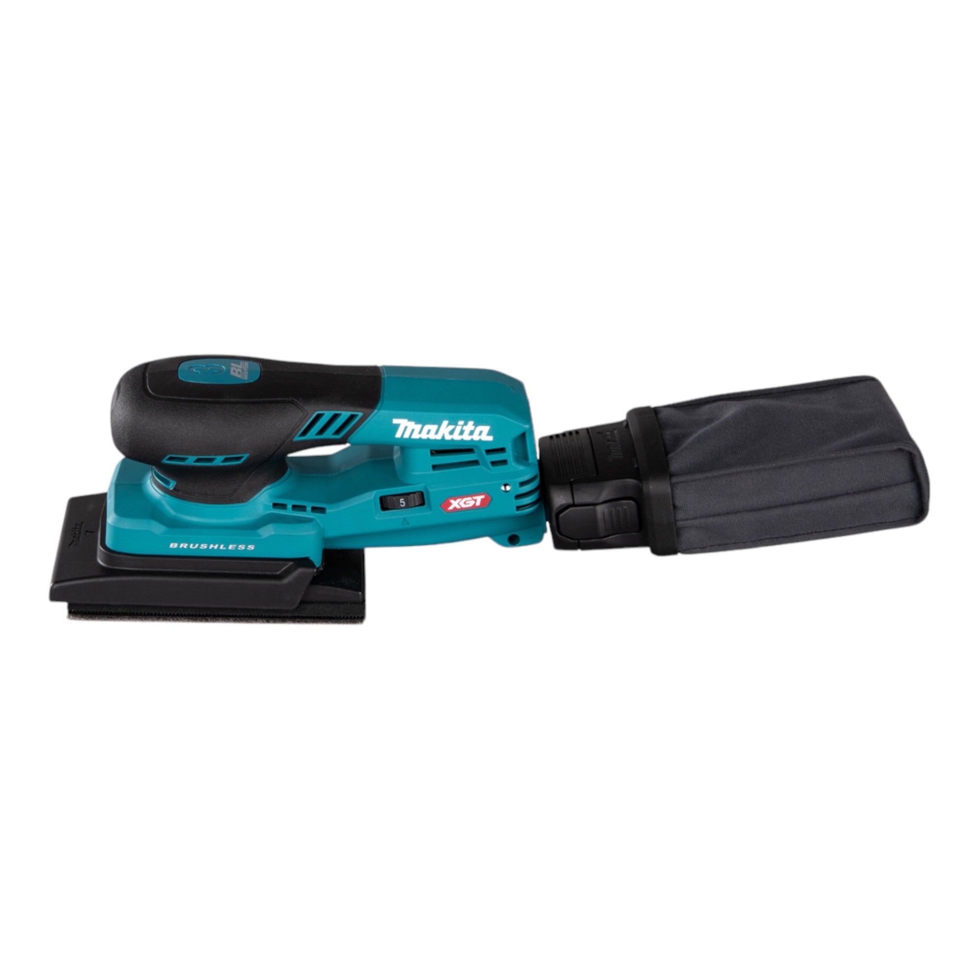 Makita BO 005 CGU101 Akku Schwingschleifer 40 V max 80 x 130 mm 3 0 mm Hub Brushless 1x Akku 4 0 Ah Makpac ohne Ladegeraet 1 - toolbrothers