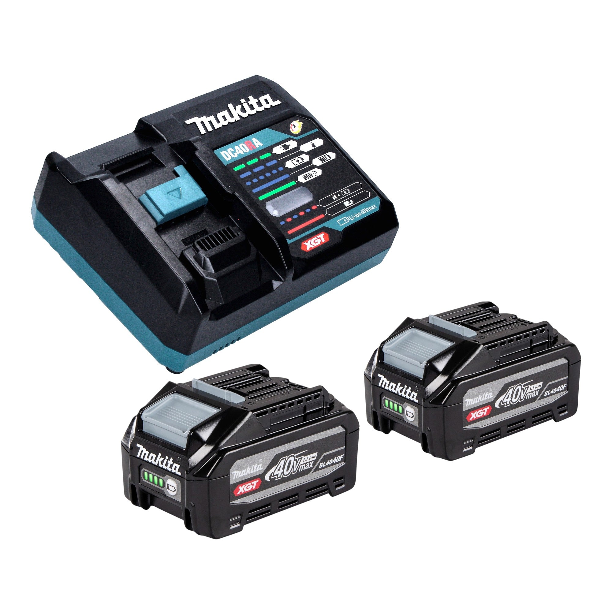 Makita BO 006 CGU201 Akku Deltaschleifer 40 V max 100 x 150 mm 3 0 mm Hub Brushless 2x Akku 4 0 Ah Ladegeraet Makpac 4 - toolbrothers