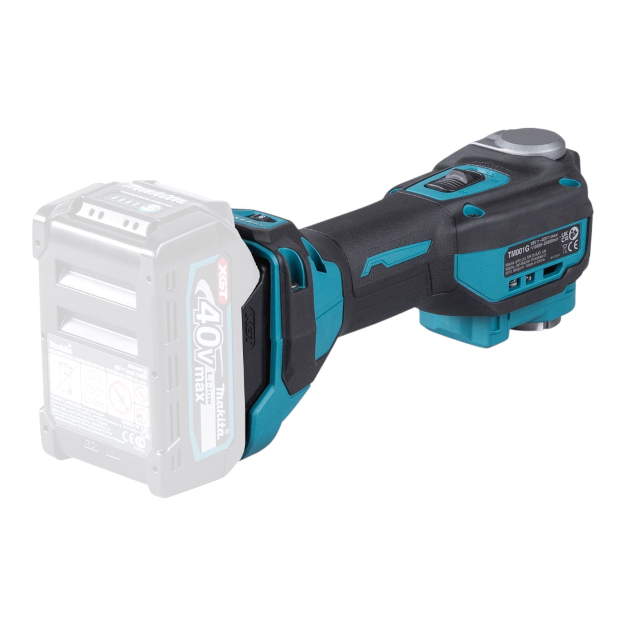 Makita TM 001 GU1 Akku Multifunktionswerkzeug 40 V max Starlock Max Brushless 1x Akku 4 0 Ah ohne Ladegeraet 2 - toolbrothers
