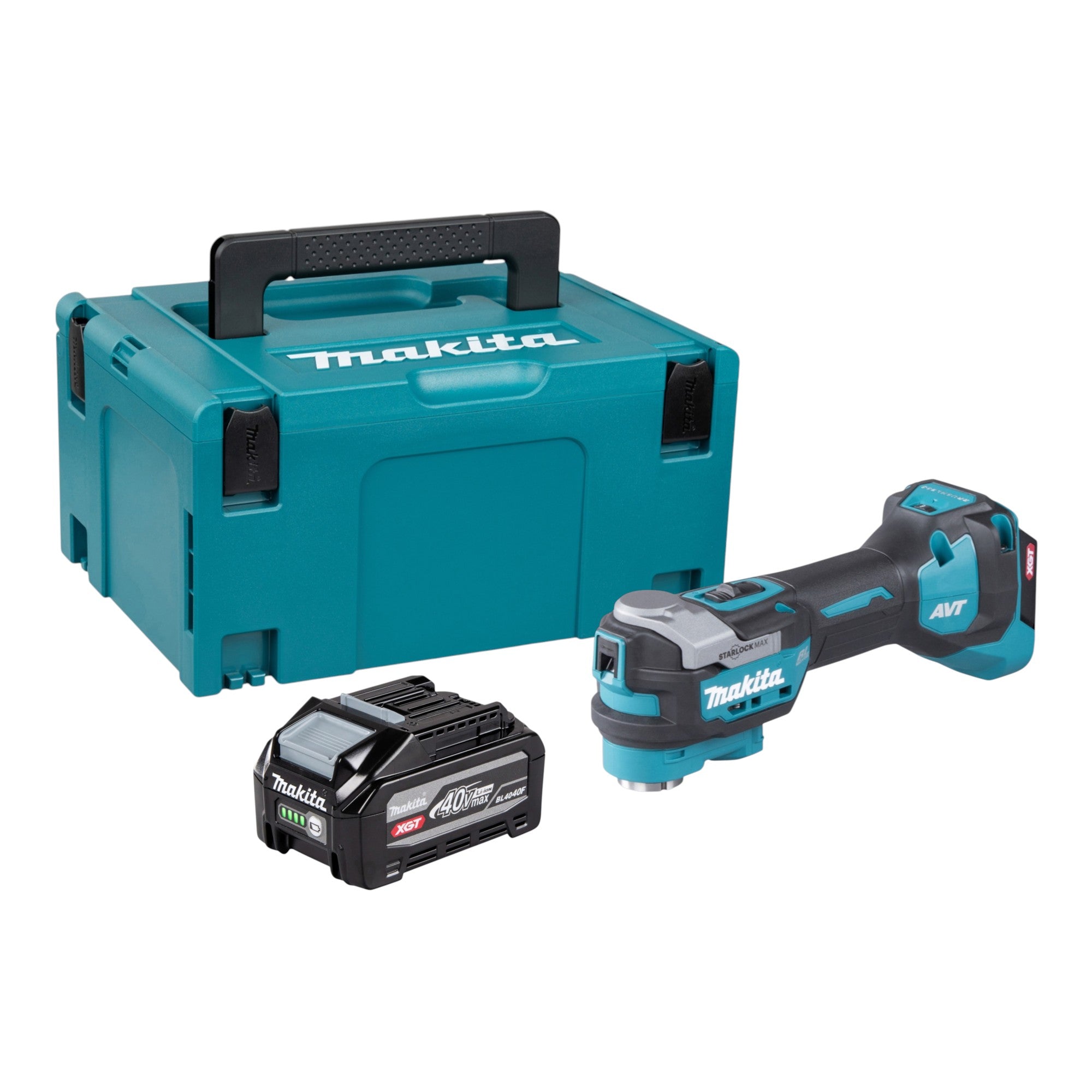 Makita TM 001 GU101 Akku Multifunktionswerkzeug 40 V max Starlock Max Brushless 1x Akku 4 0 Ah Makpac ohne Ladegeraet 0 - toolbrothers