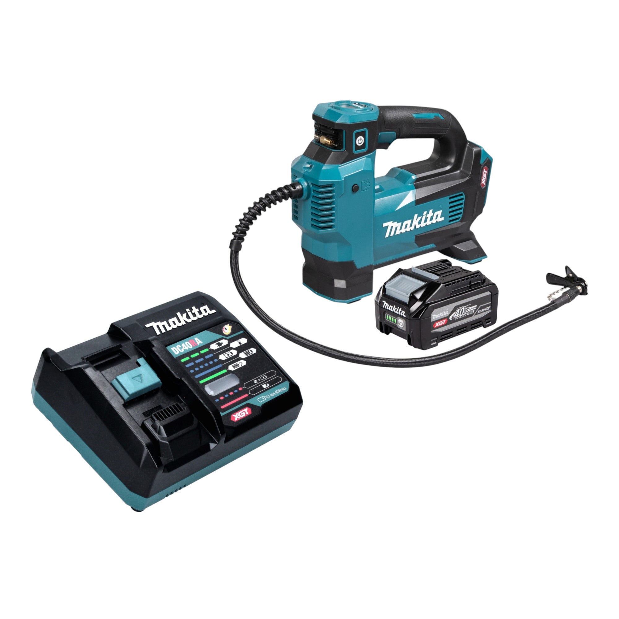Makita MP 001 GU101 Akku Kompressor 40 V max 11 1 bar 1x Akku 4 0 Ah Ladegeraet 0 - toolbrothers