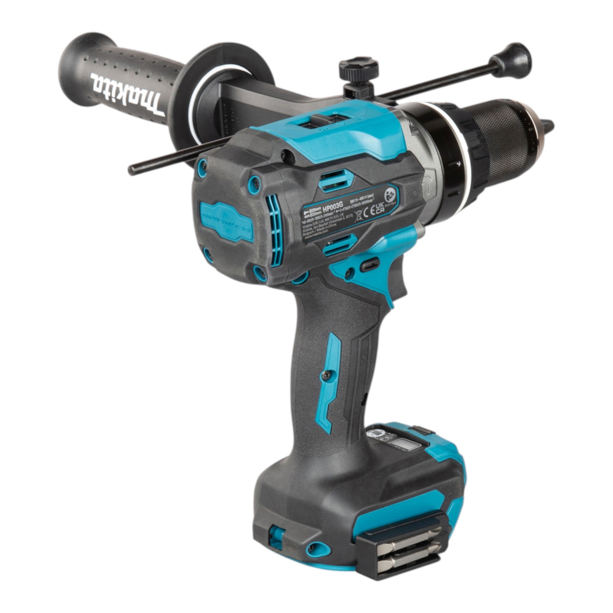 Makita HP 003 GU201 Akku Schlagbohrschrauber 40 V max 180 Nm Brushless 2x Akku 4 0 Ah Ladegeraet 2 - toolbrothers