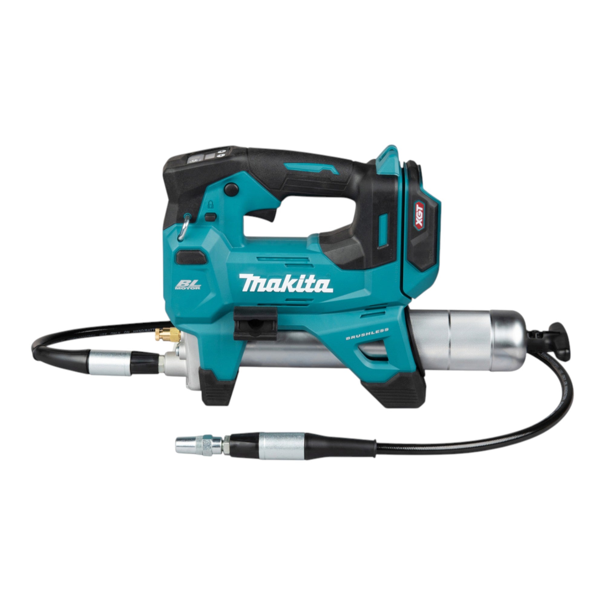 Makita GP 001 GU101 Akku Fettpresse 40 V max 690 bar Brushless 1x Akku 4 0 Ah Ladegeraet 1 - toolbrothers