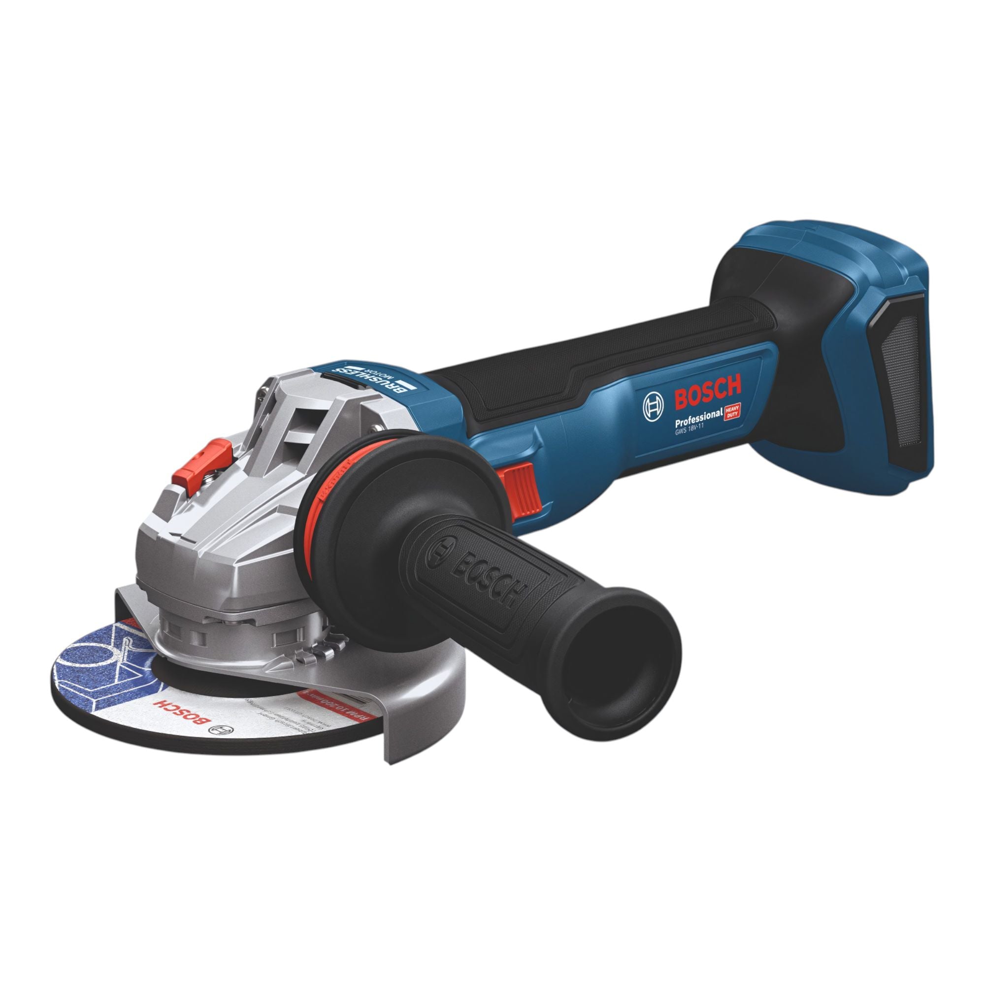 Bosch GWS 18V 11 Professional Akku Winkelschleifer 18 V 125 mm Brushless 1x Akku 5 0 Ah L Boxx ohne Ladegeraet 1 - toolbrothers