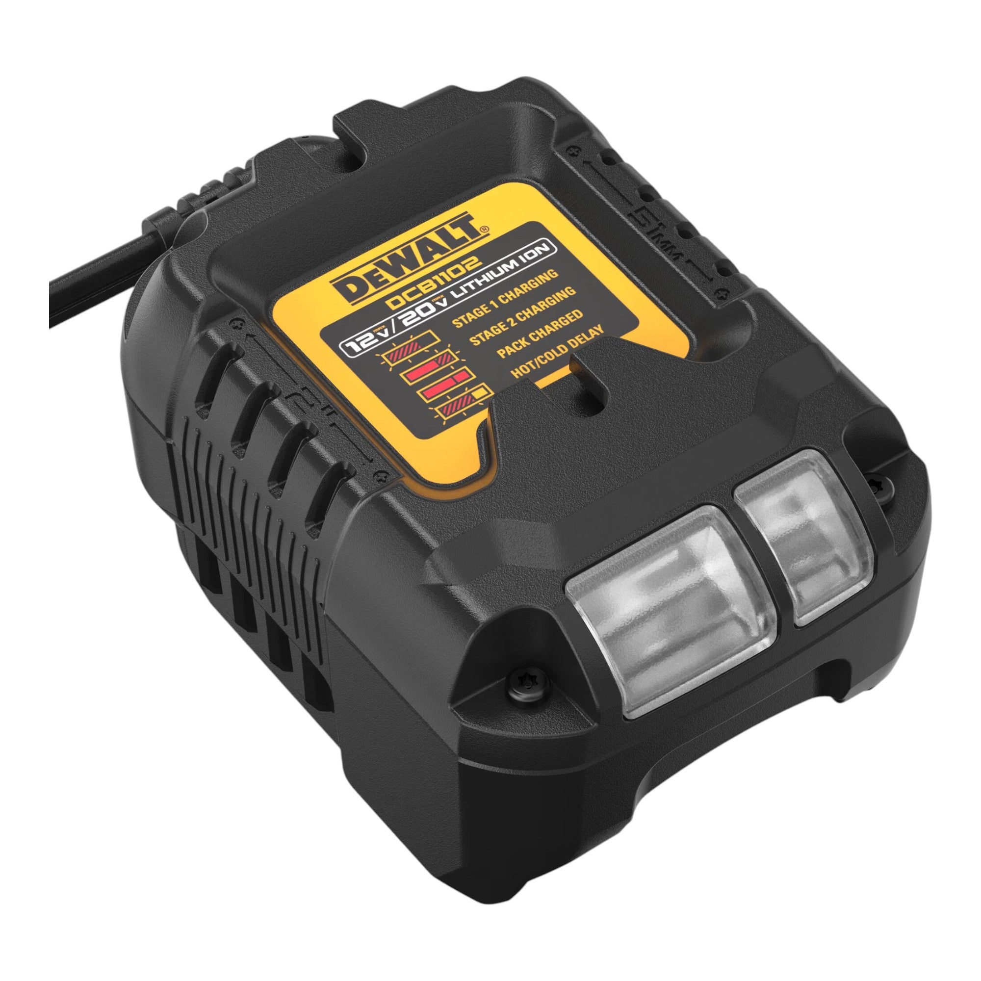 DeWalt DCB 1102 E1T Akku Starter Set 18 V mit 1x Powerstack Akku 1 7 Ah DCB 1102 Ladegeraet TSTAK 1 - toolbrothers
