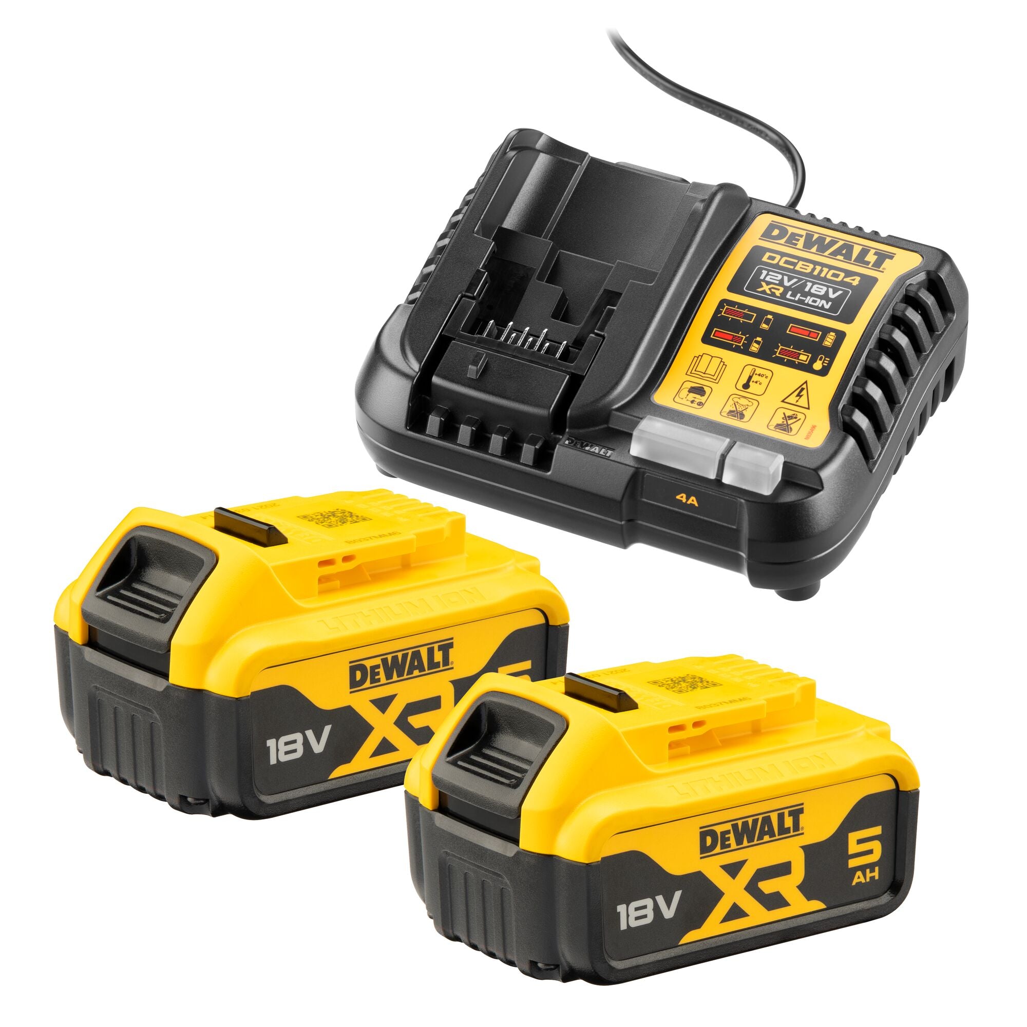 DeWalt DCZ 100 P2KT Akku Schlagbohrschrauber Set DCD709 18 V 65 Nm 2x Akku 5 0 Ah Ladegeraet Massband Bit Set TSTAK 2 - toolbrothers