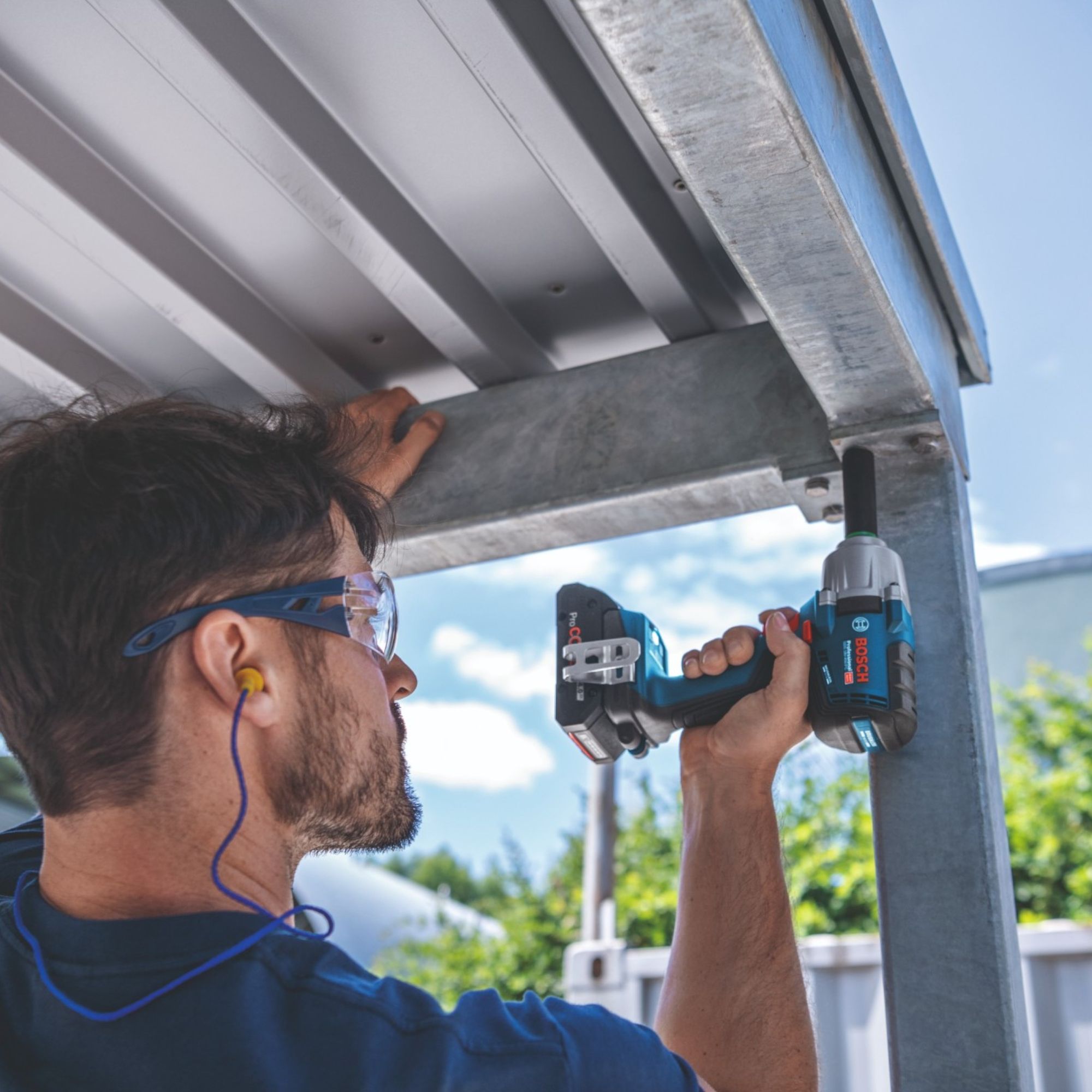 Bosch GDS 18V 450 PC Professional Akku Schlagschrauber 18 V 450 Nm 1 2 06019K4100 Brushless Solo ohne Akku ohne Ladegeraet 1 - toolbrothers