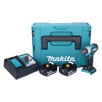 Makita DTW 181 RFJ Akku Schlagschrauber 18 V 210 Nm 1/2" Brushless + 2x Akku 3,0 Ah + Ladegerät + Makpac - Toolbrothers