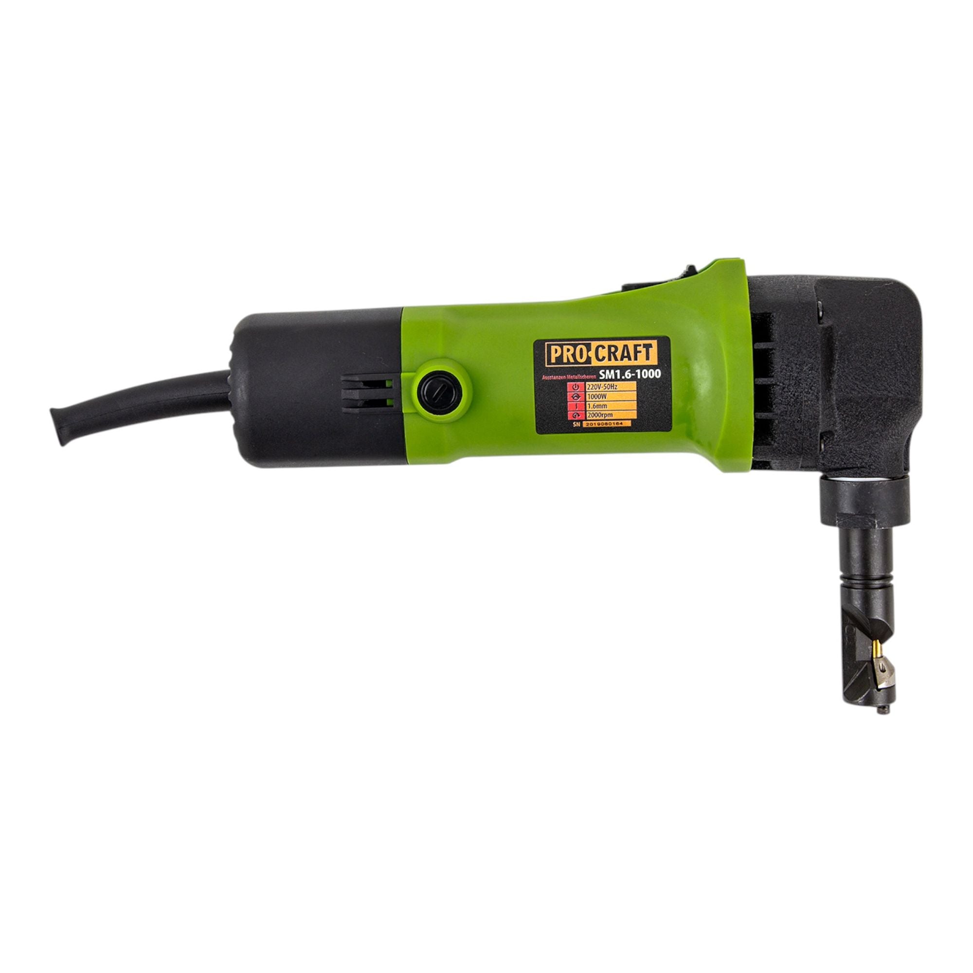 Procraft SM 1 6 elektrische Blechschere 500 Watt 1 6 mm 4 - toolbrothers