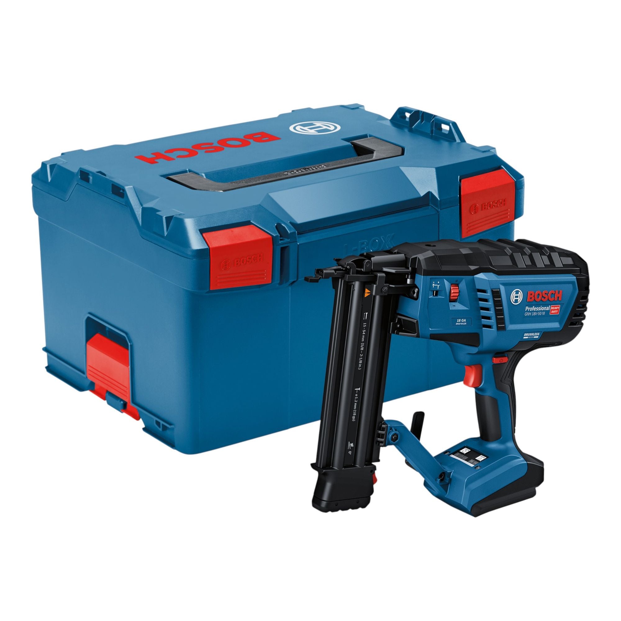Bosch GNH 18V 50 M Professional Akku Holznagler 18 V 16 50 mm 0601482401 L Boxx ohne Akku ohne Ladegeraet 0 - toolbrothers