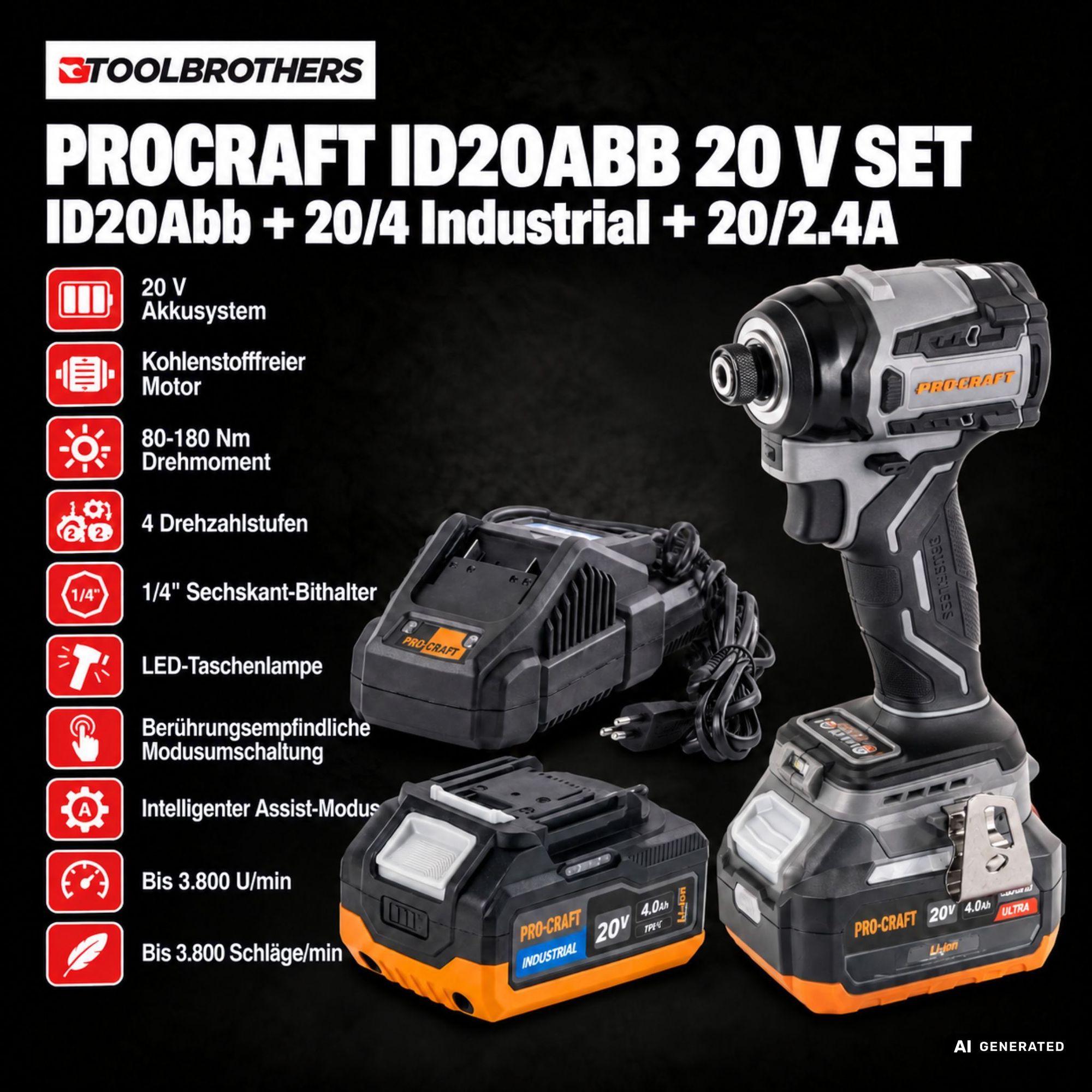 Toolbrothers Powertools Kalender 2026 Procraft Industrial ID20Abb Edition Gr M 1 - toolbrothers