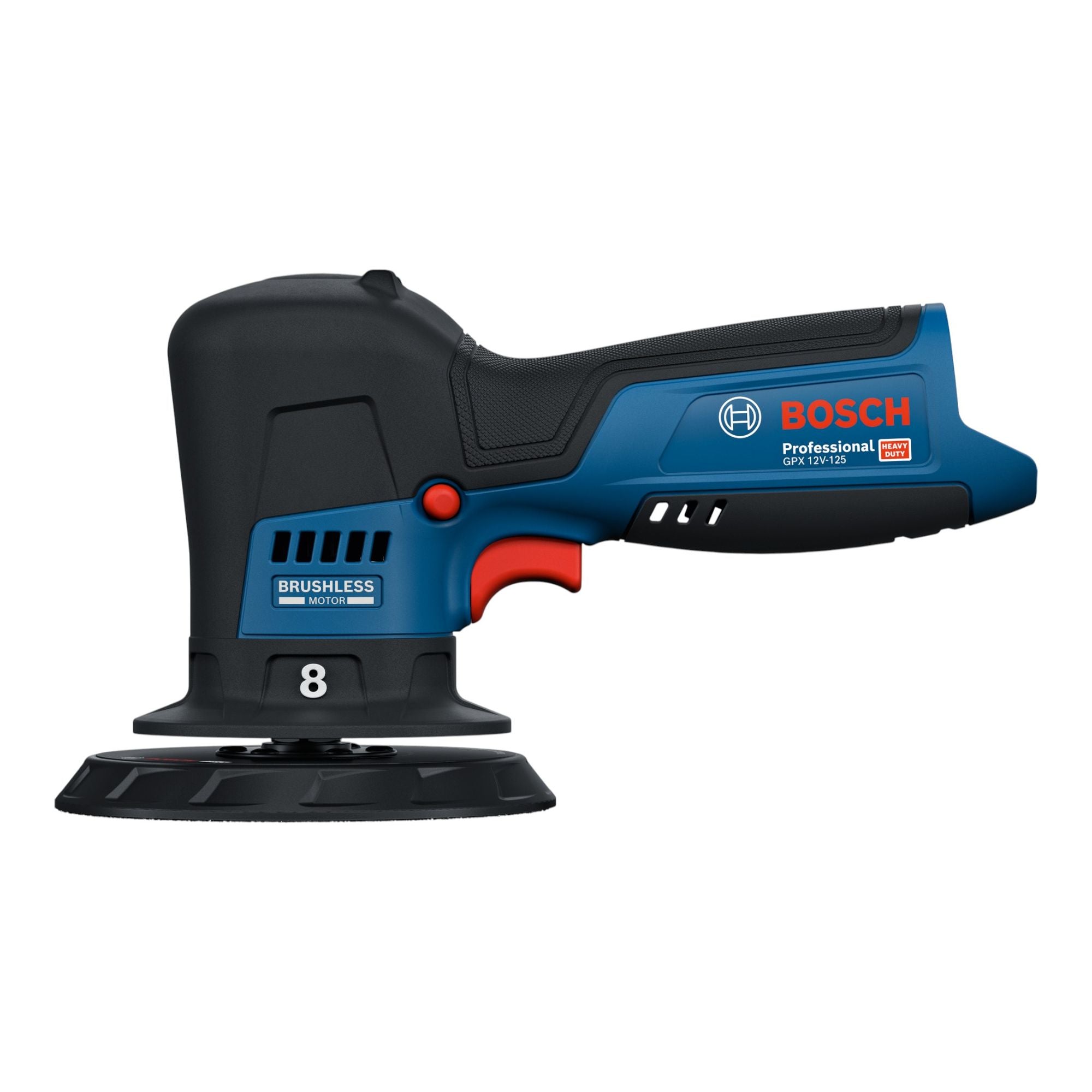 Bosch GPX 12V 125 Akku Polierer 12 V 125 mm Brushless 1x Akku 3 0 Ah ohne Ladegeraet 1 - toolbrothers