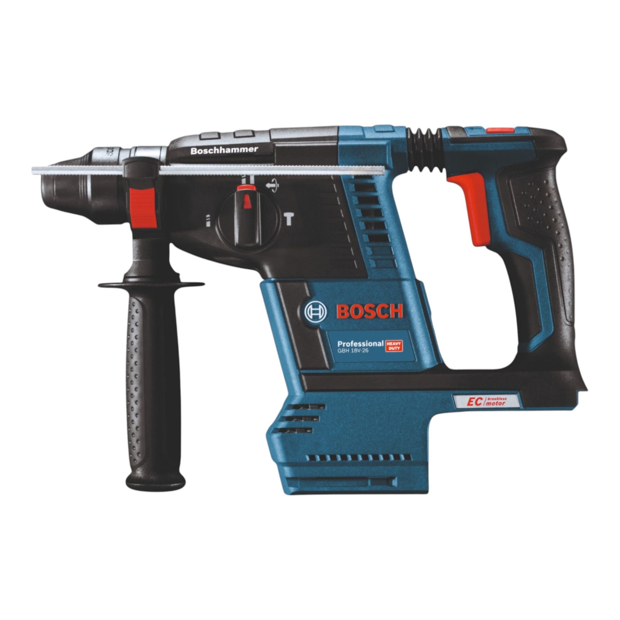 Bosch GBH 18V 26 Professional Akku Bohrhammer 18 V 2 6 J SDS plus Brushless 1x Akku 2 0 Ah Ladegeraet L Boxx 2 - toolbrothers