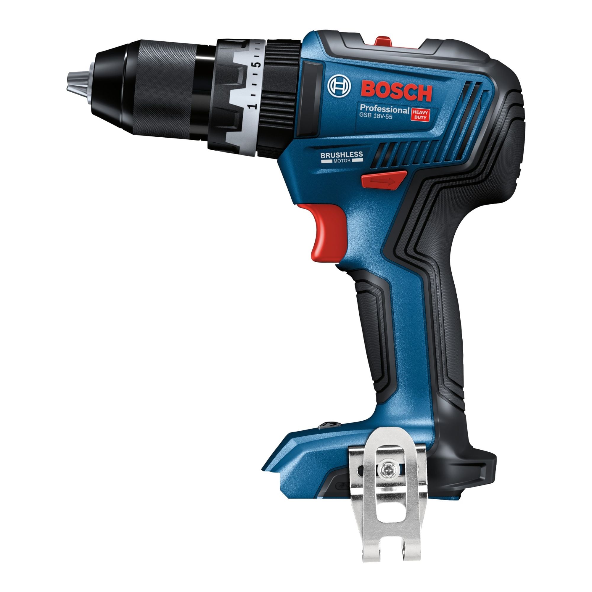 Bosch GSB 18V 55 Professional Akku Schlagbohrschrauber 18 V 55 Nm Brushless 1x Akku 2 0 Ah ohne Ladegeraet 2 - toolbrothers