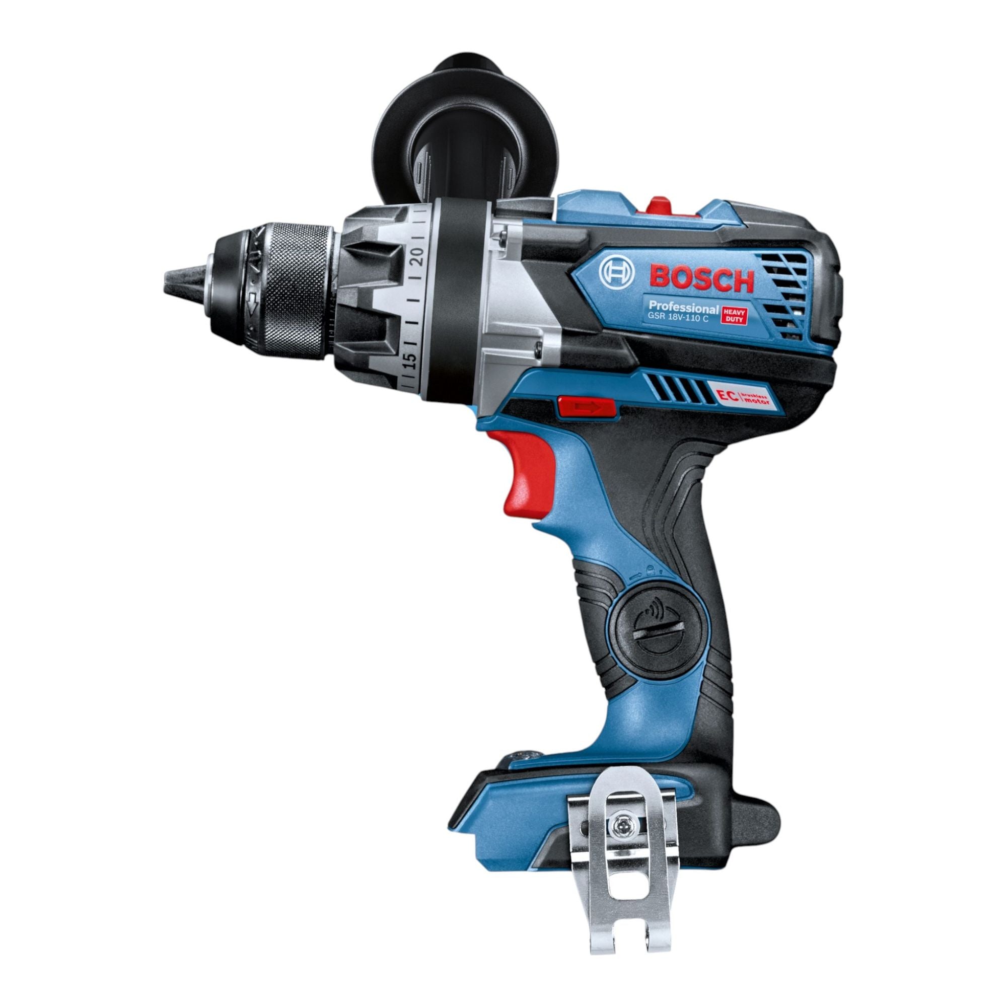 Bosch GSR 18V 110 C Professional Akku Bohrschrauber 18 V 110 Nm Brushless 1x Akku 2 0 Ah ohne Ladegeraet 2 - toolbrothers