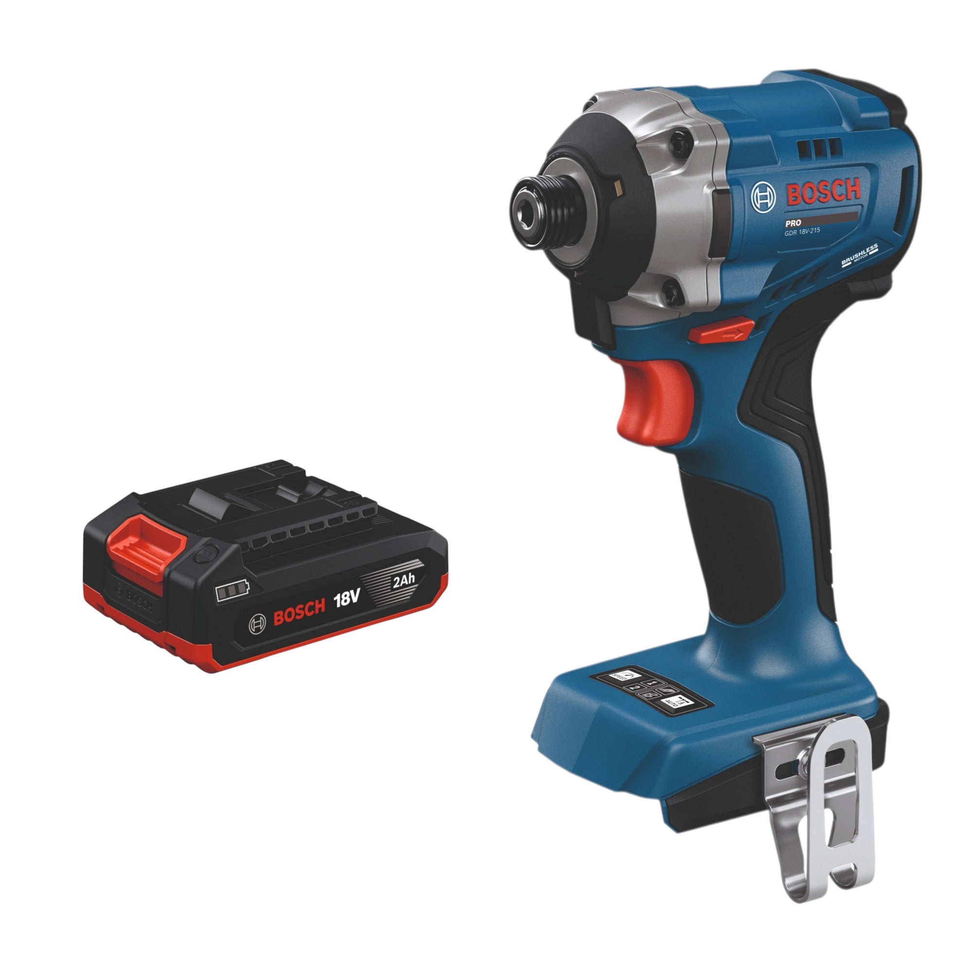 Bosch GDS 18V 330 HC Professional Akku Schlagschrauber 18 V 330 Nm 1 2 Brushless 1x Akku 2 0 Ah ohne Ladegeraet 0 - toolbrothers