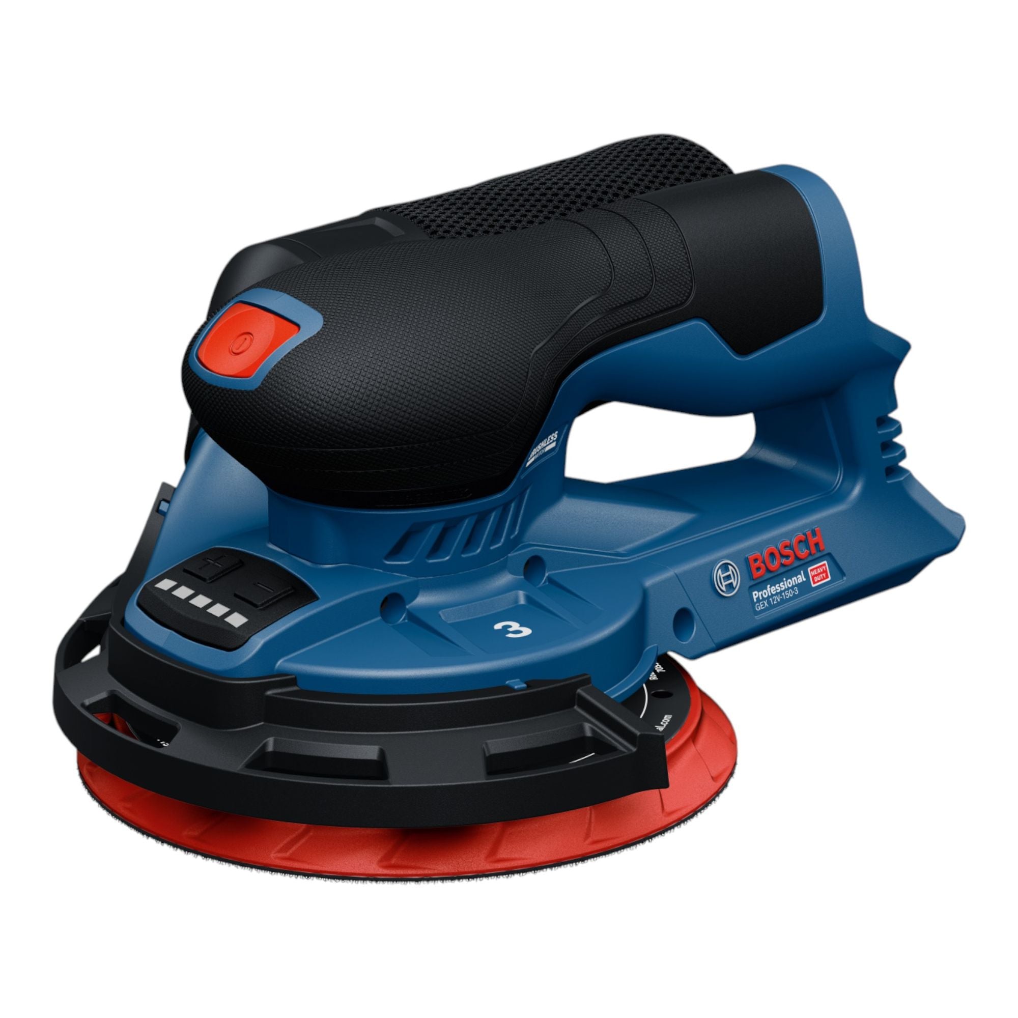 Bosch GEX 12V 150 3 Professional Akku Exzenterschleifer 12 V 150 mm Brushless 1x Akku 2 0 Ah Ladegeraet 1 - toolbrothers