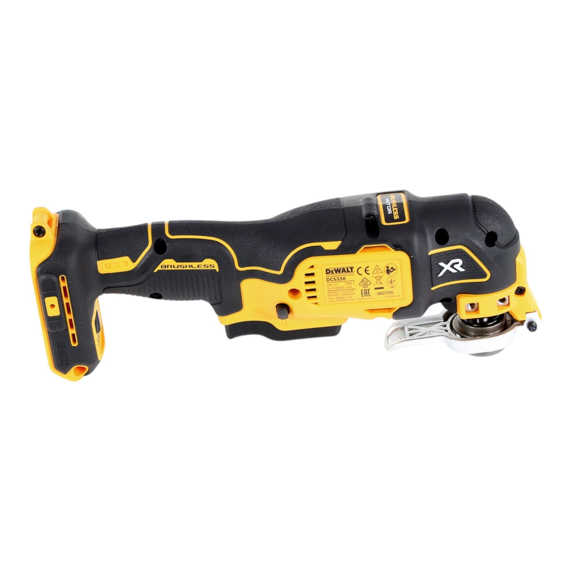 DeWalt DCS 356 NT Akku Multitool 18 V Brushless 1x Powerstack Akku 1 7 Ah 20 tlg Zubehoer TSTAK ohne Ladegeraet 4 - toolbrothers