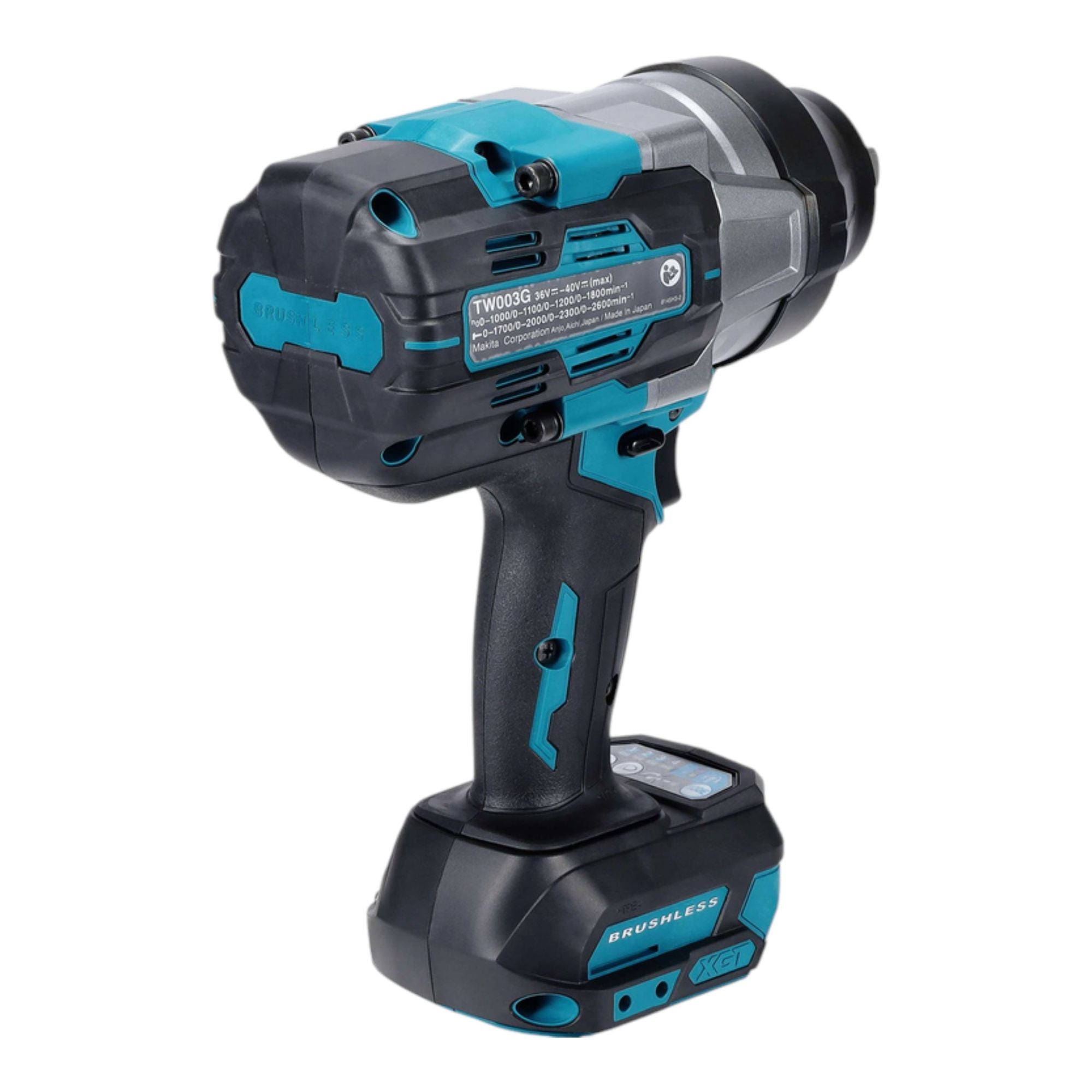 Makita TW 003 GM101 Akku Schlagschrauber 40 V max 1360 Nm 1 2 Brushless 1x Akku 4 0 Ah Makpac ohne Ladegeraet 2 - toolbrothers