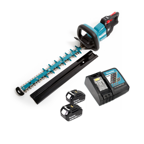 Makita DUH 502 RF Akku Heckenschere 18V 50cm + 2x Akku 3,0Ah + Ladegerät - Toolbrothers