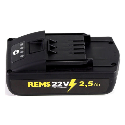 REMS Akku Set Power Pack 21,6V (22V max) mit 1x Akku 2,5Ah ( 571571 R22 ) + Ladegerät 90W (571585 ) - Toolbrothers