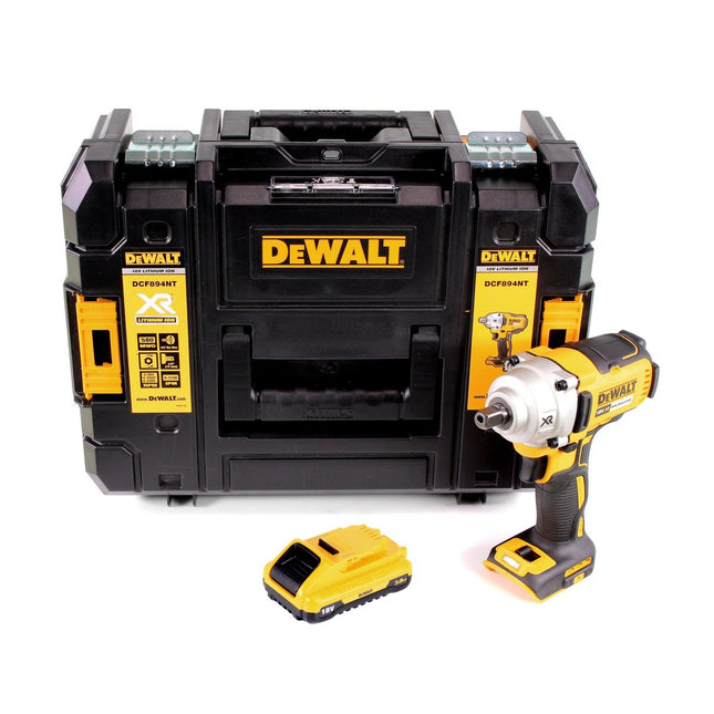 DeWalt DCF 894 NT Akku Schlagschrauber 18 V 447 Nm 1/2" Brushless + 1x Akku 3,0 Ah + TSTAK - ohne Ladegerät - Toolbrothers