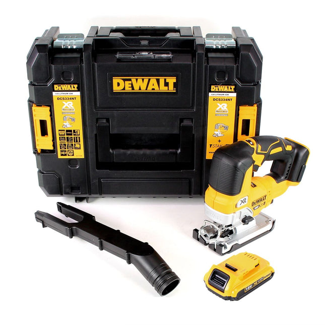 DeWalt DCS 334 NT Akku Pendelhub Stichsäge 18V Brushless + 1x Akku 2,0Ah + TSTAK - ohne Ladegerät - Toolbrothers