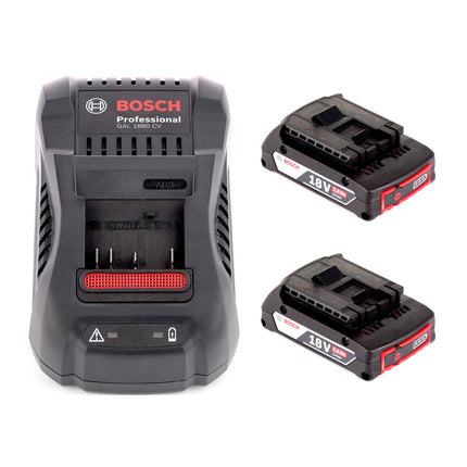 Bosch GSR 18-2 LI Plus Akku Bohrschrauber 18V 63Nm + 2x Akku 2,0Ah + Ladegerät - Toolbrothers