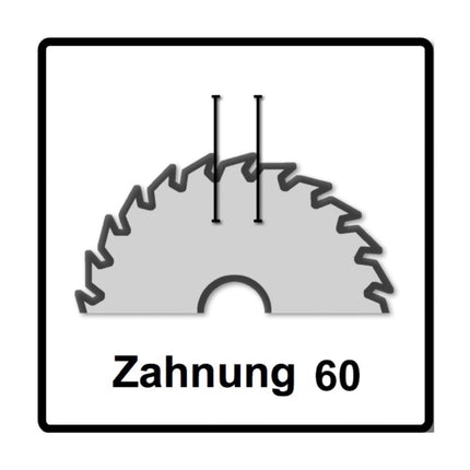 Bosch Kreissägeblatt Standard for Wood 254 x 2,2 x 30 mm 60 Zähne (2x 2608837736 ) - Toolbrothers