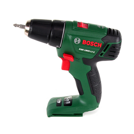 Bosch Heimwerker PSR 1800 Li-2 3X 18 V Akku Bohrschrauber + 26tlg. Bit Bohrer Set + 3 x Akku 1,5Ah + Ladegerät + Koffer - Toolbrothers
