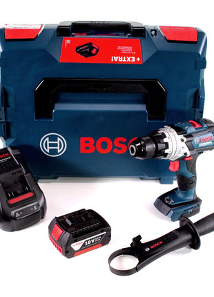 Bosch GSB 18V-110 C Akku Schlagbohrschrauber Professional 18V 110Nm + 1x Akku 3,0 Ah + Ladegerät + L-Boxx - Toolbrothers