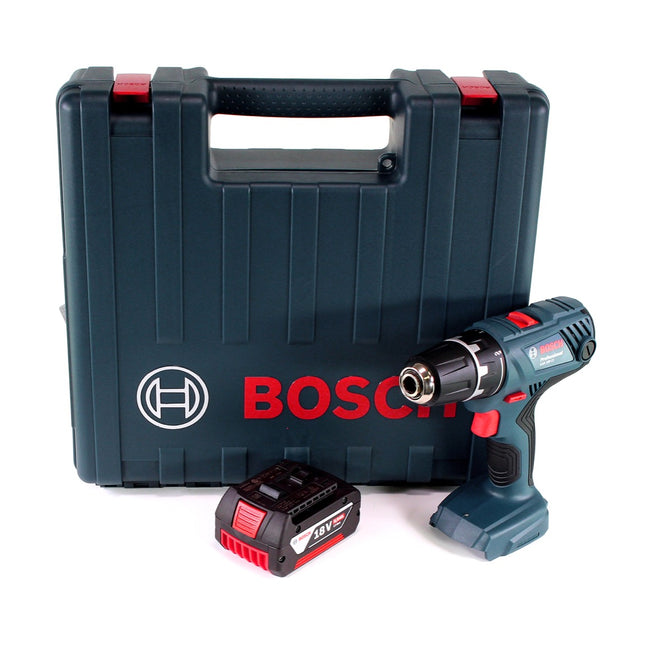 Bosch GSR 18 V-21 Professional Trapano avvitatore a batteria in valigetta da trasporto - senza batteria, senza caricabatterie