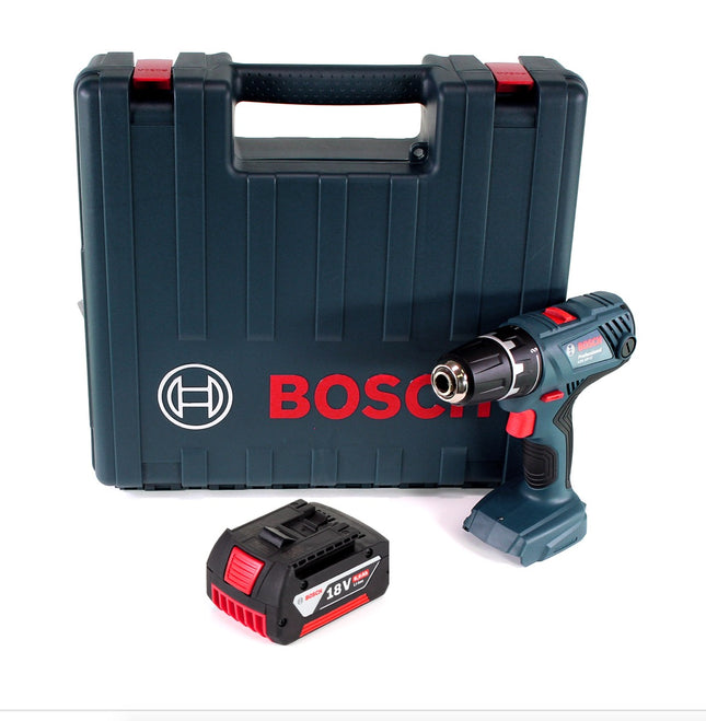 Bosch GSR 18 V-21 Professional Trapano avvitatore a batteria in valigetta da trasporto - senza batteria, senza caricabatterie