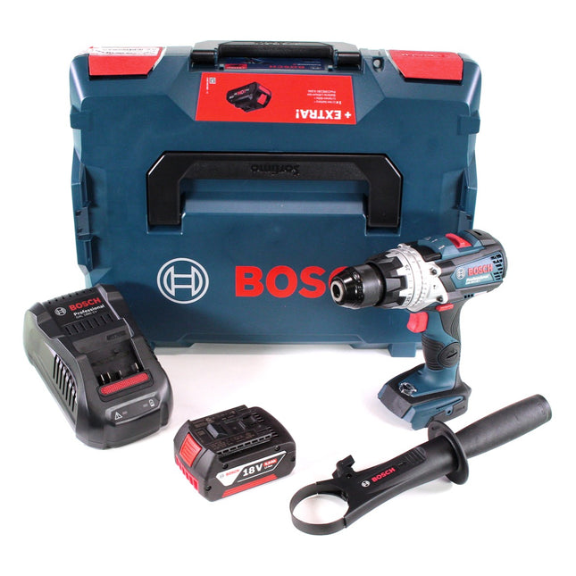 Bosch GSB 18V-110 C cordless impact drill Professional 18V 110Nm + 1x rechargeable battery 5.0 Ah + charger + L-Boxx