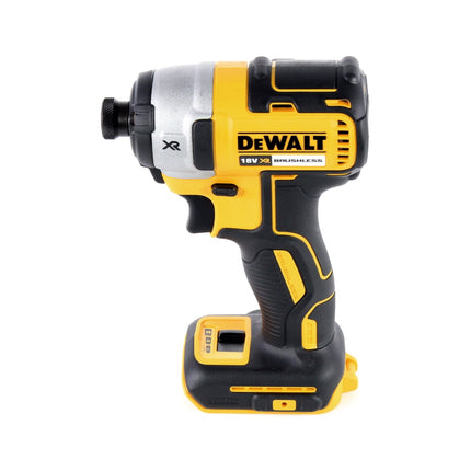 Llave de impacto a batería DeWalt DCF 887 M1 18V 205Nm 1/4" sin escobillas + juego de brocas 19 piezas + 1x batería 4.0Ah + cargador rápido + TSTAK