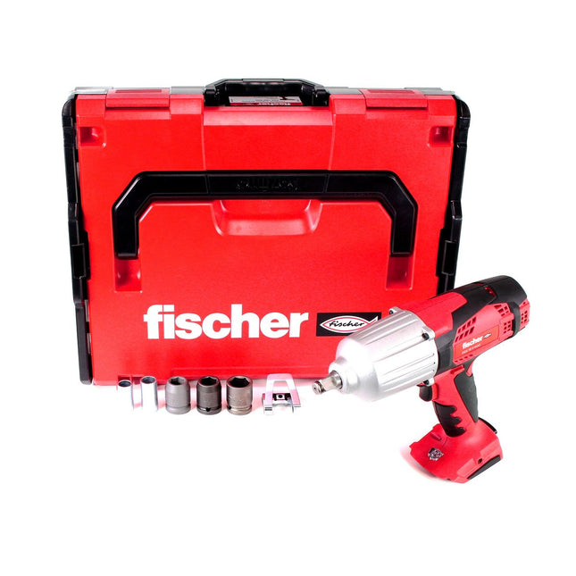 Fischer FSS 18V 600 BL Atornillador de impacto inalámbrico 1/2" 600Nm Brushless Set 1 (552923) Solo + L-Boxx - sin batería, sin cargador