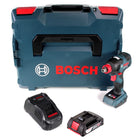 Bosch GDX 18 V-200 C Professional Llave de impacto a batería en maletín L-Boxx - Sin batería, sin cargador incluidos