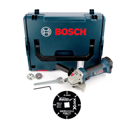 Bosch GWS 18-125 V-LI 125 mm Professional Cordless Angle Grinder Solo in L-Boxx ( 060193A308 ) - without battery, without charger