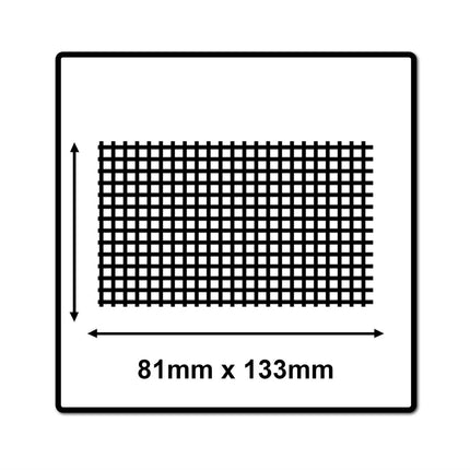 Mirka ABRANET 81x133mm Puño P400, 100ud. (2x5417805041)