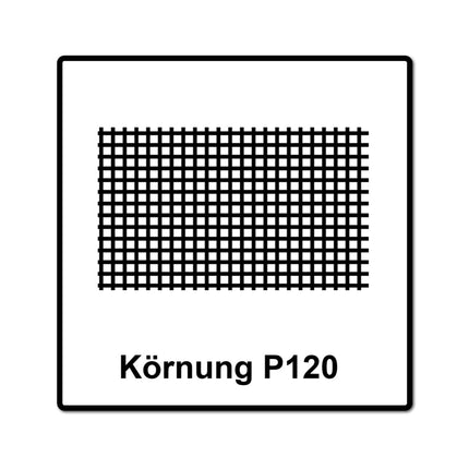 Mirka ABRANET 70x198mm Grip P120, 200Stk. ( 4x 5415005012 )
