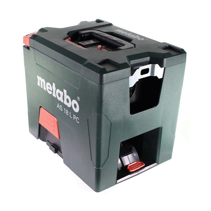 Metabo AS 18 L Aspirador de batería para PC 18V 7,5L (602021850) + 1x batería 5,2Ah - sin cargador