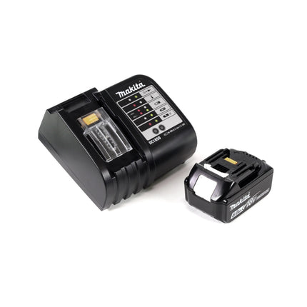 Makita DHP 453 SGX4 Akku Schlagbohrschrauber 18V 42Nm + 1x Akku 6,0Ah + Ladegerät + 70tlg. Bit Bohrer Set + Koffer