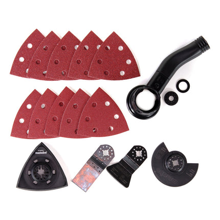 Metabo MT 18 LTX Utensile multifunzione a batteria 18V + 2x Batterie 5,2Ah + Caricabatterie + Valigetta