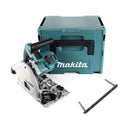 Makita DSP 600 ZJ akumulatorowa zagłębiarka 36V (2x 18V) bezszczotkowa + przykładnica równoległa ( 165447-6 ) + Makpac - bez akumulatora, bez ładowarki