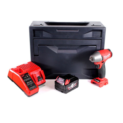 Milwaukee M18 FIWF 38-401M Akku Schlagschrauber 18V 284 Nm 3/8" Brushless + 1x Akku 4,0Ah + Ladegerät + M-Box