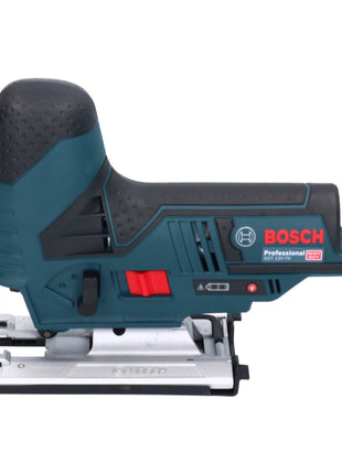 Bosch GST 12V-70 Sierra de calar inalámbrica profesional 12 V + 17 hojas de sierra de calar + L-Boxx - sin batería, sin cargador